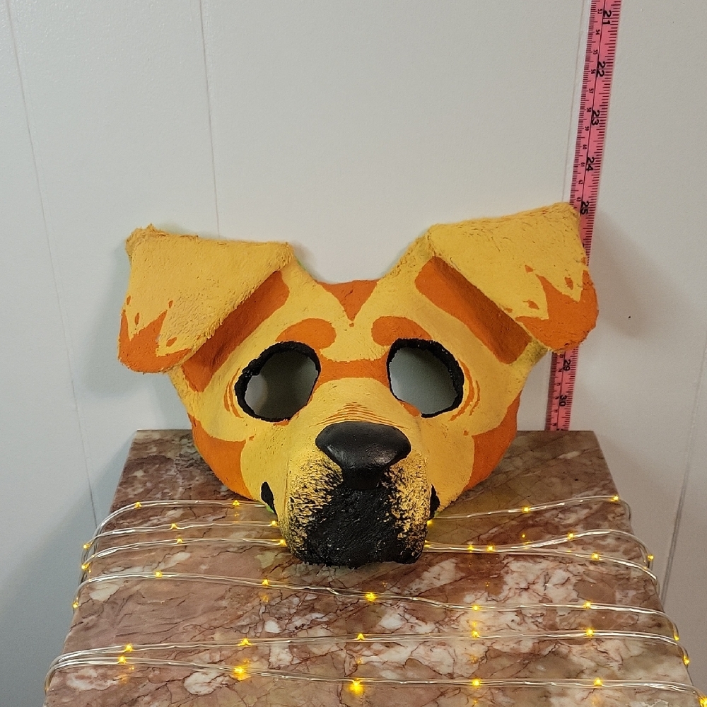 Golden Retriever Therian/Furry Mask